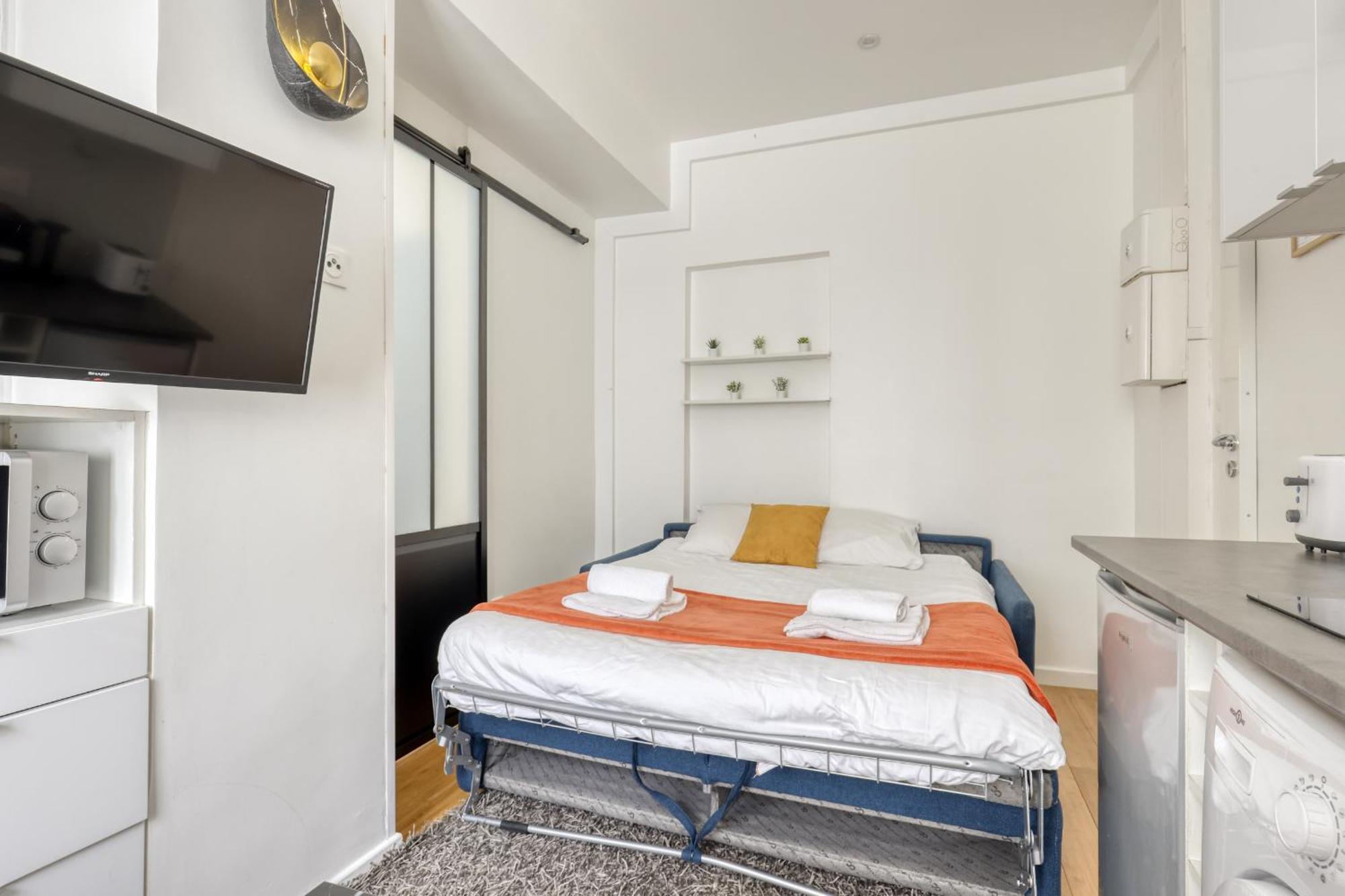 Apartamento New And Quiet 1 Bdr Flat In The Heart Of Paris 12 Exterior foto